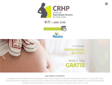Tablet Screenshot of crhp.com.br